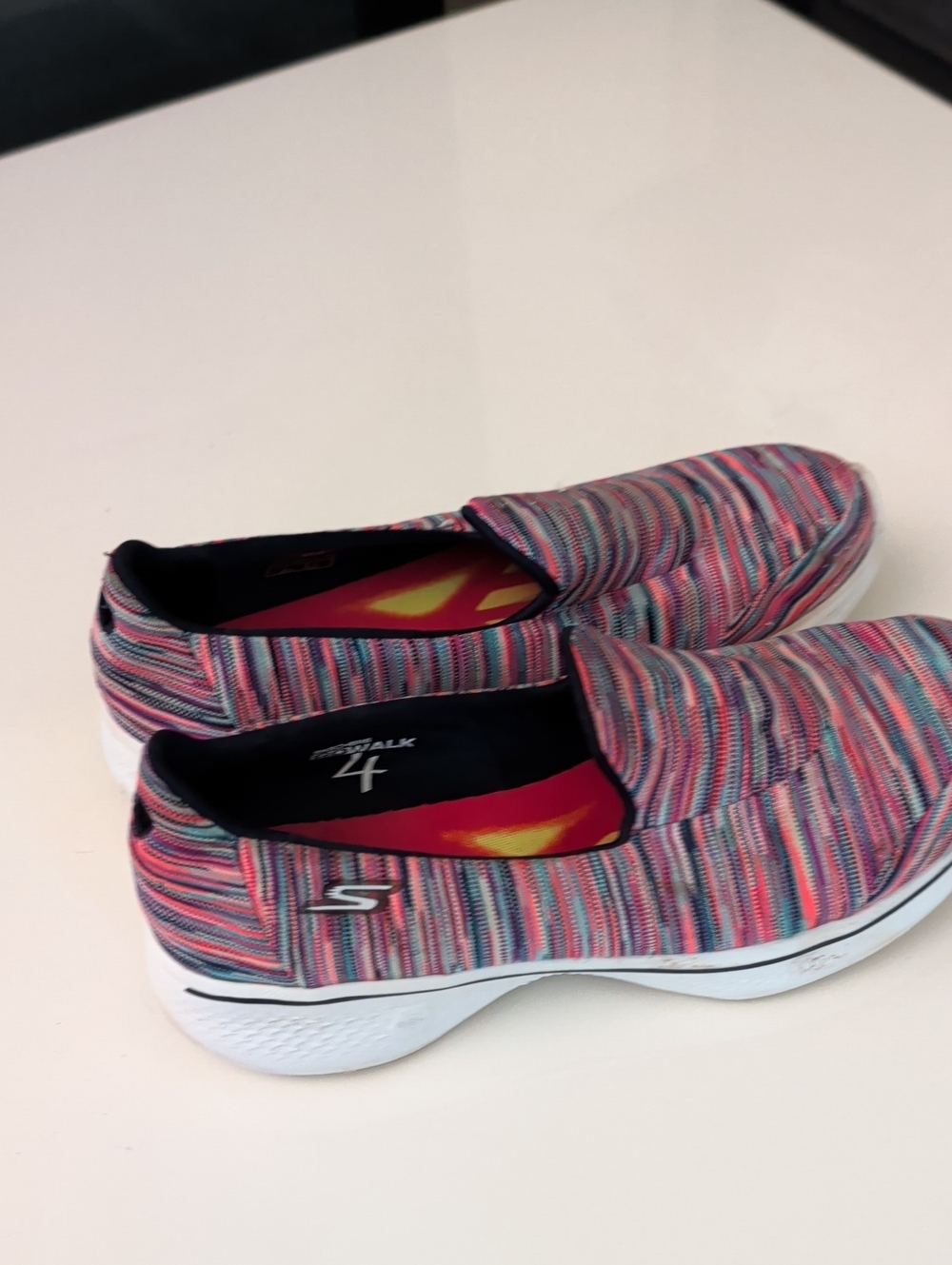 Women's Skechers Space Dye Multicolor Slip-Ons